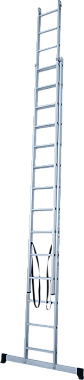 Лестница-стремянка 2-секционная алюминиевая Новая Высота NV1220 2х14