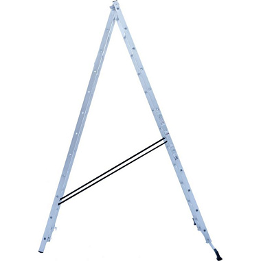 Лестница-стремянка 2-секционная алюминиевая Новая Высота Стандарт NV1220 2х12