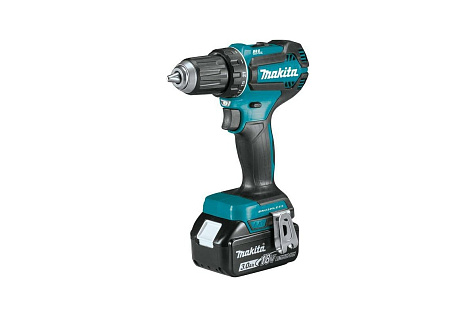 Дрель-шуруповерт аккумуляторная MAKITA DDF 485RFE 2х3Ah