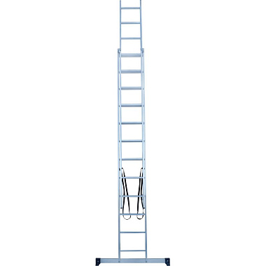 Лестница-стремянка 2-секционная алюминиевая Новая Высота NV1220 2х12