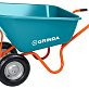 Тачка садовая 2-х колесная пневматические колеса GRINDA GP-1 Proline 422401