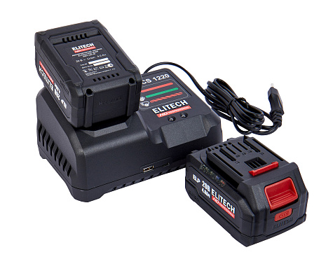Дрель-шуруповерт аккумуляторная ELITECH HD CD 20SL2 2х4Ah