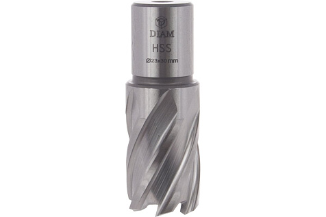 Сверло корончатое по металлу 23х30мм HSS WELDON 19 DIAM Extra Line 320294