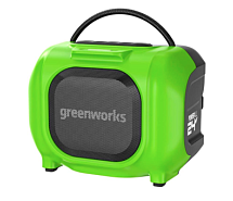 Радиоприемник аккумуляторный GREENWORKS GPT-MNBS без АКБ и ЗУ 3503107