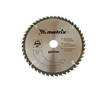 Диск пильный по дереву 160х48Тх20/16мм MATRIX 73212
