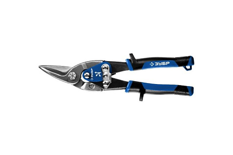 Ножницы по металлу двухрычажные левые 250мм ЗУБР Профессионал 23130-L