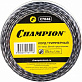 Леска триммерная (треугольник витой) 2,7мм х 15м Tri-twist CHAMPION C7046