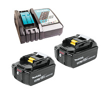 Набор: BL 1850B 18V 5Ah Li-ion 2шт + DC 18RС MAKITA 191L74-5