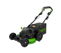 Газонокосилка самоходная аккумуляторная GREENWORKS GC82LM61S TwinForce без АКБ и ЗУ 2515607