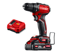 Дрель-шуруповерт аккумуляторная LMS ЗУБР ДБ-45-21 1х2Ah