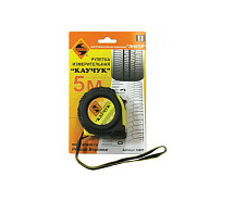 Рулетка 5м "Каучук" ЭНКОР 14207