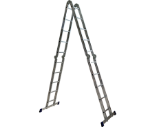 Лестница-трансформер алюминиевая 2х4+2х5 (облегченная) АЛЮМЕТ ТL4045