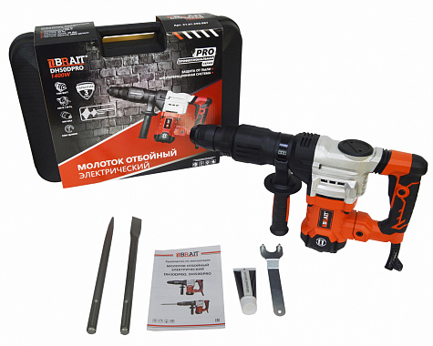 Молоток отбойный электрический SDS max BRAIT DH50DPRO