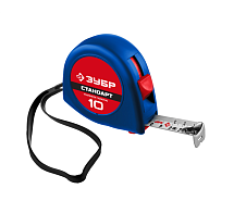 Рулетка 10м х 25мм Стандарт ЗУБР 34016-10